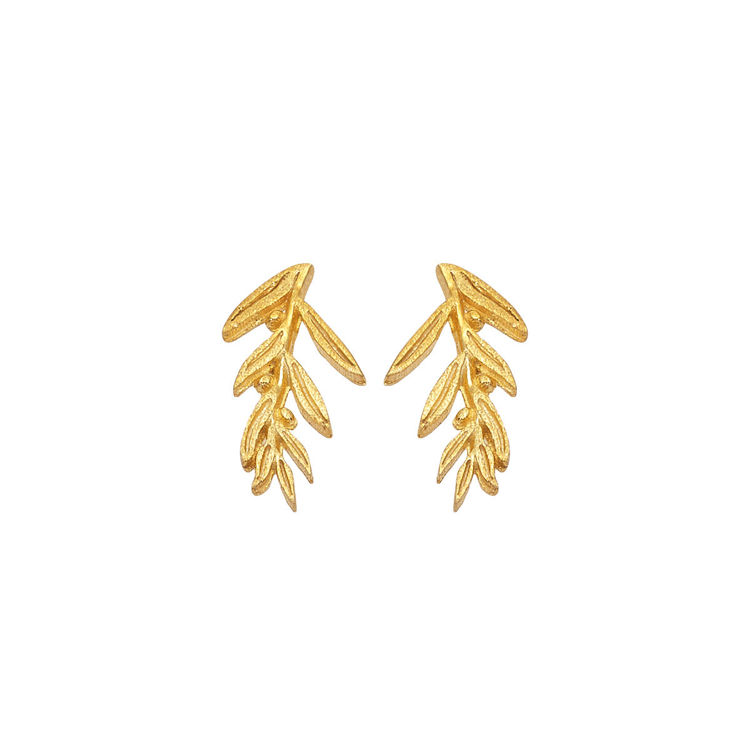 Picture of EARRING OLIVE LEAF