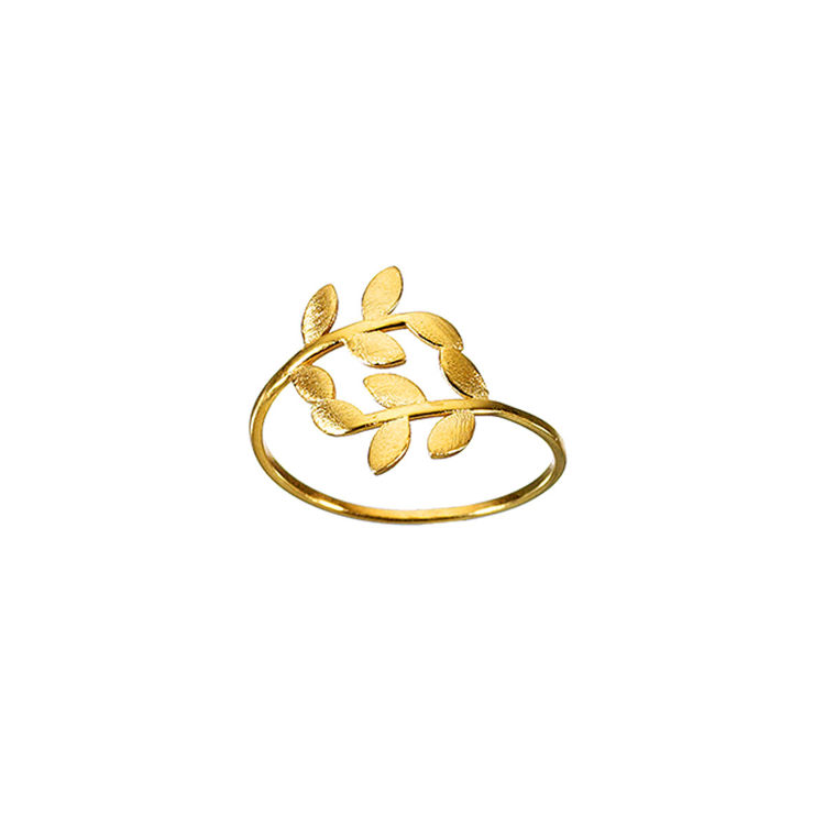 Picture of RING OLIVE LEAF