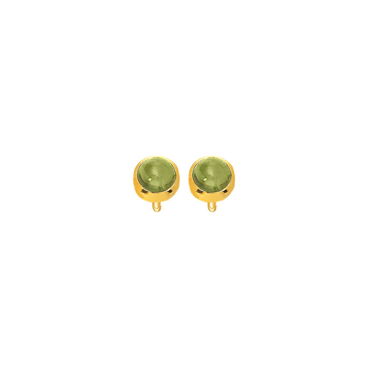 Picture of EARRING WITH TOURLMALIN GREEN