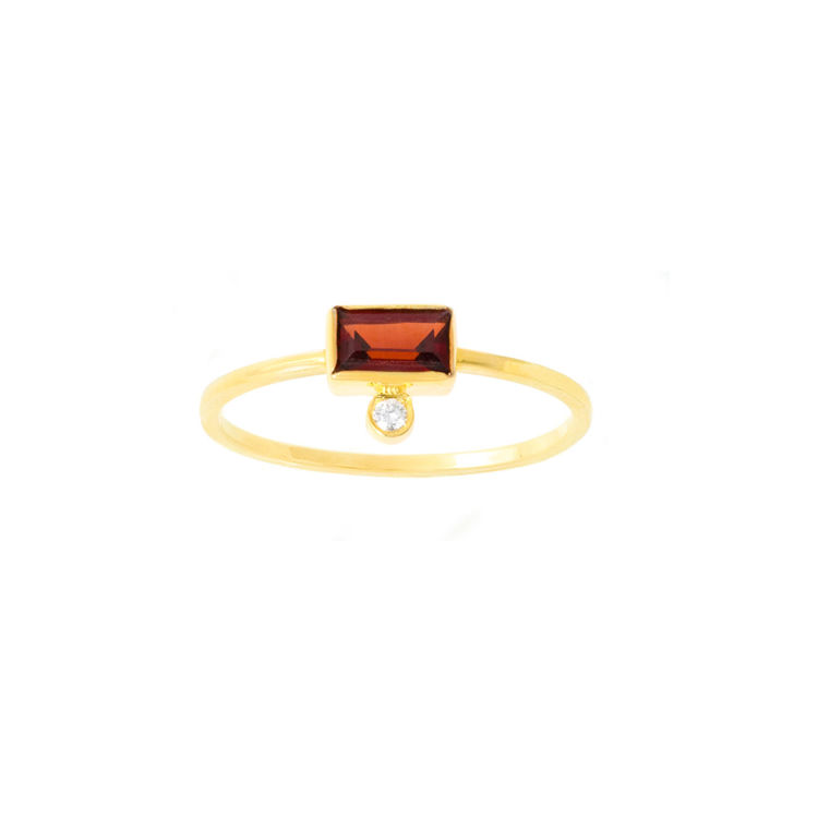 Picture of BYZADIUM-BAGUETTE RING