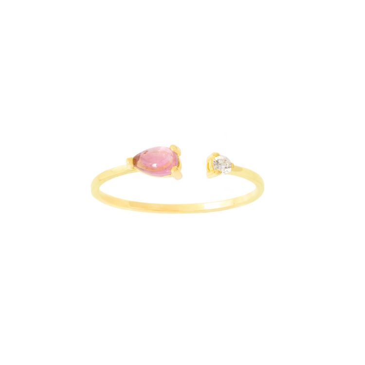 Picture of OPEN-PEAR RING