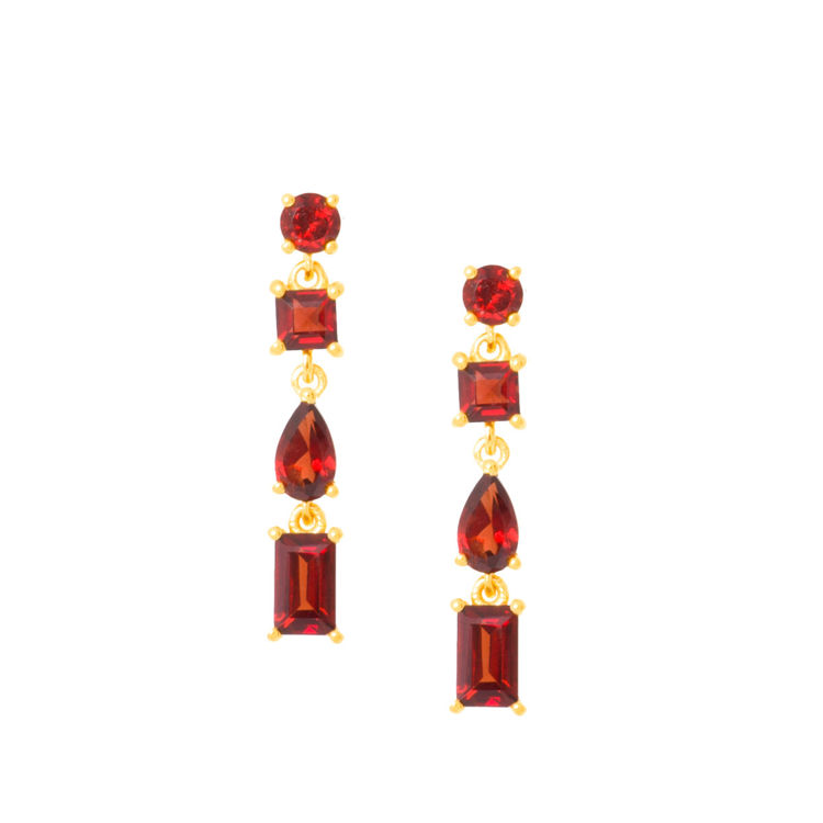 Εικόνα της RETRO TAGE EARRING
