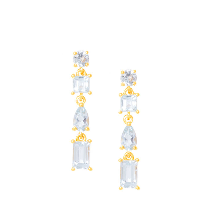 Εικόνα της RETRO TAGE EARRING